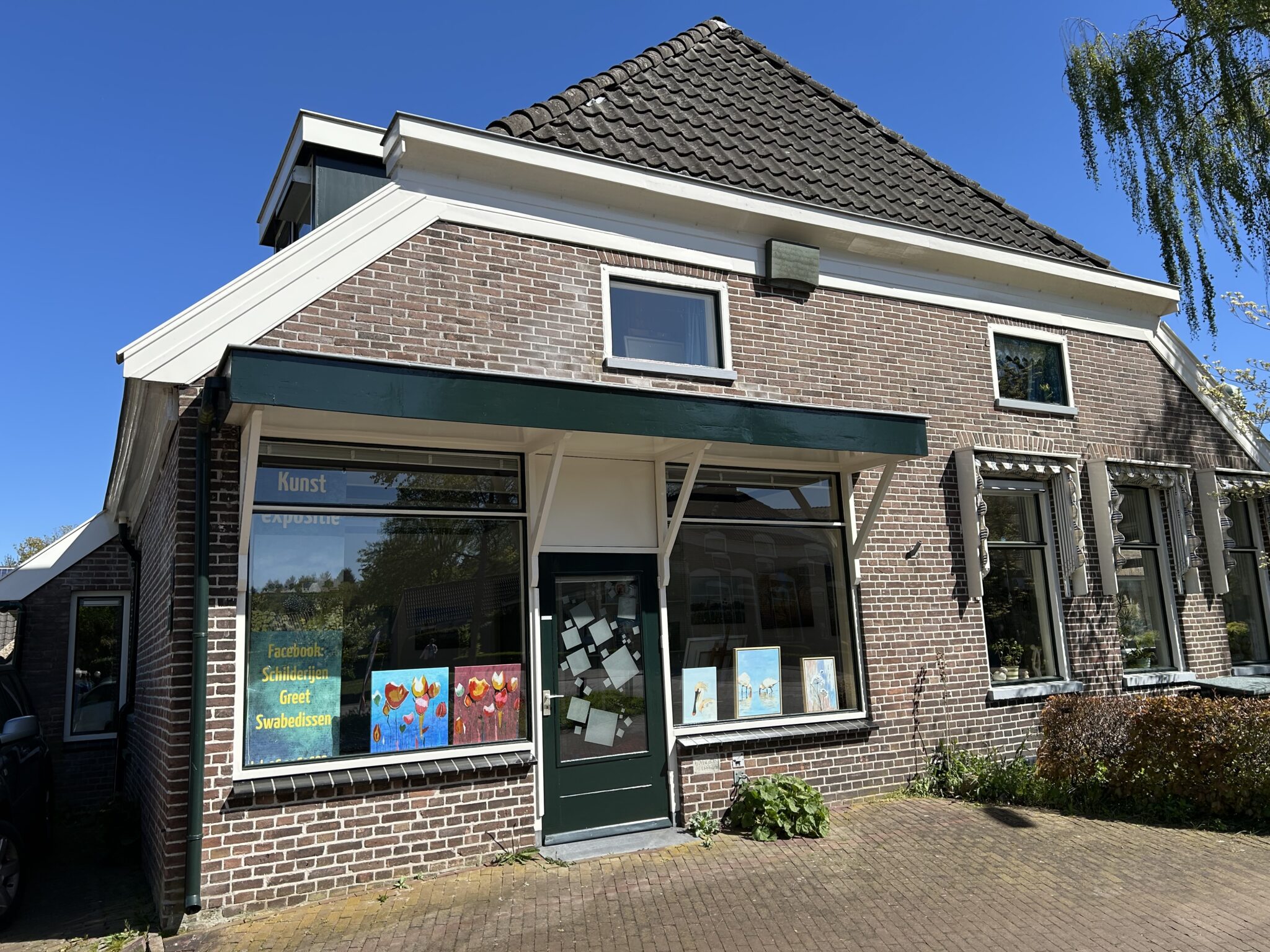 Bloemgaard Rolde Nieuwe expositieruimte en atelier geopend aan Hunebedweg in Rolde ...